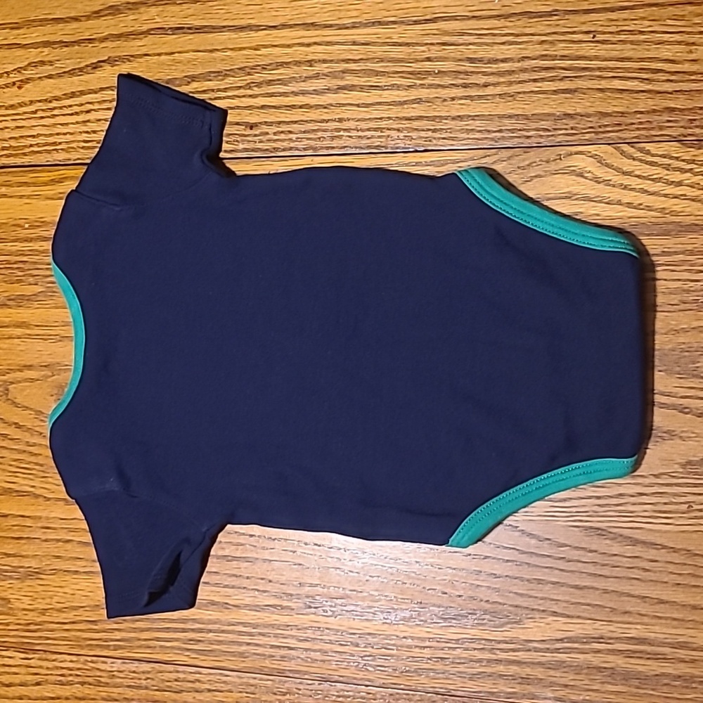 Notre Dame Baby Navy Blue One Piece - 6/9 Months - Picture 7 of 7